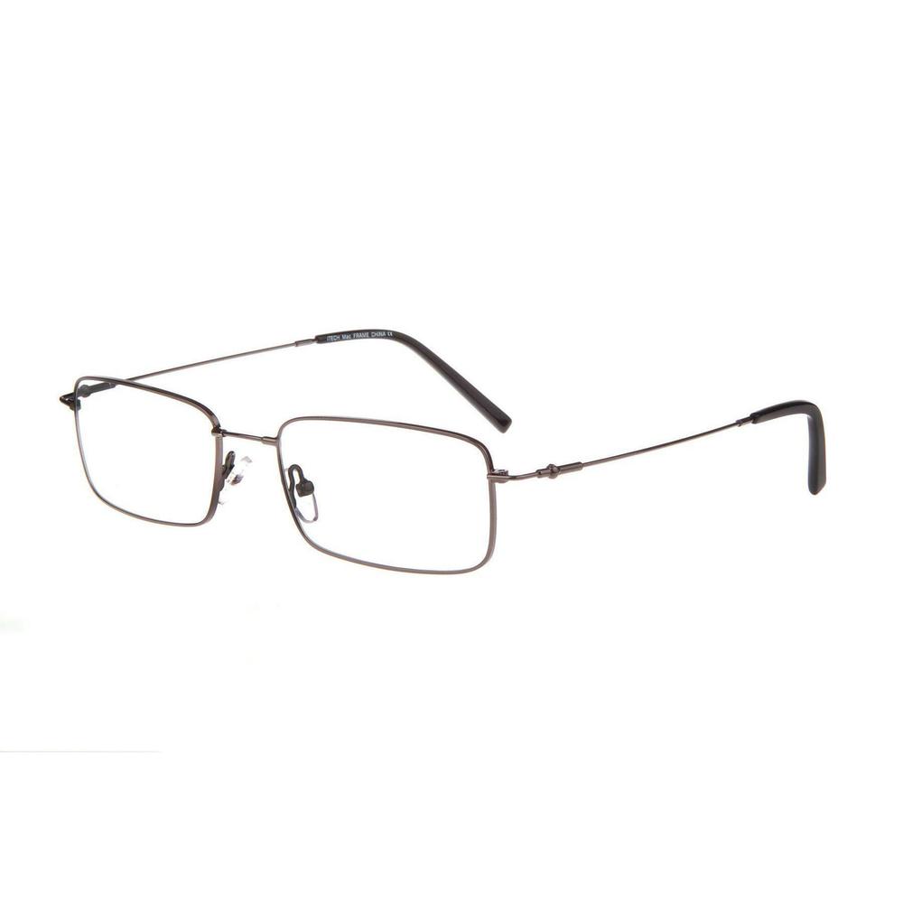 iTECH Eyewear Gunmetal MAC Eyeglasses 54/19/145